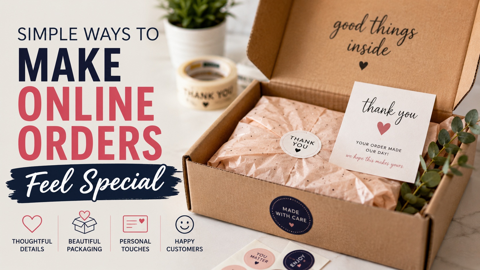 Read more about the article Simple Ways to Make Online Orders Feel Special