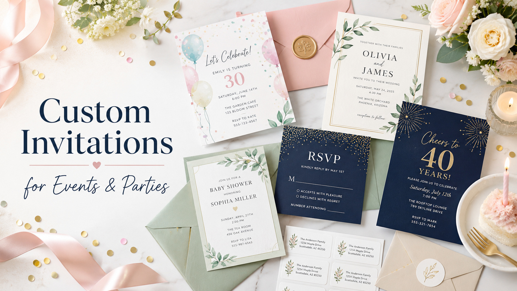 Read more about the article Custom Invitations That Set the Tone Before the Party Starts