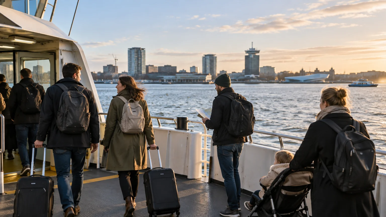 You are currently viewing Amsterdam Ferries: Where They Go and Why Visitors Use Them